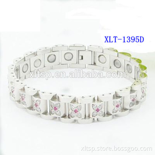 Charming crystal bracelet high quality bio magnetic energy bracelet